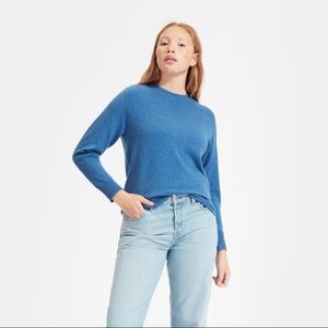 Everlane, SZ S The Cashmere Shrunken Sweatshirt